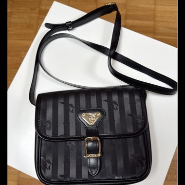 Sac à bandoulière Maison Mollerus noir