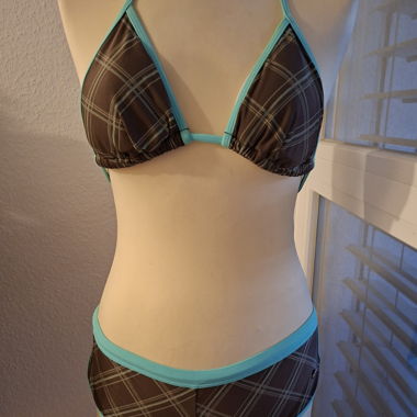 Alprausch Bikini – Brown/Turquoise