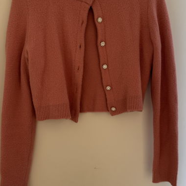 Cardigan rosa