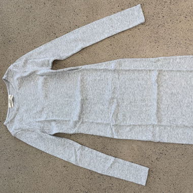 Robe Pull&Bear grise, T. S