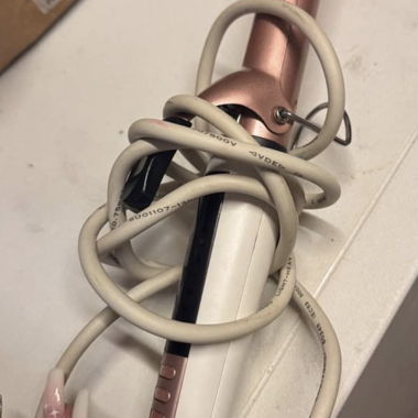 Fer à boucler rose gold