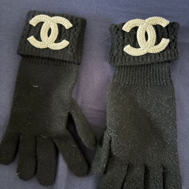 Guanti in maglia Chanel
