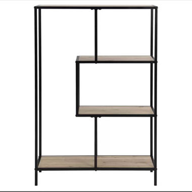 Metal display shelf