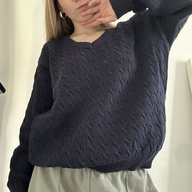 Zopfmuster Pullover 