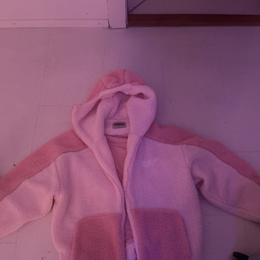 Moremonymorelove fleece jacket 