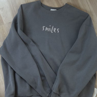 Cro Sweater Smiles mit Backprint