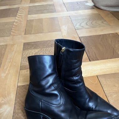 Lederstiefel von Mango – kaum getragen!