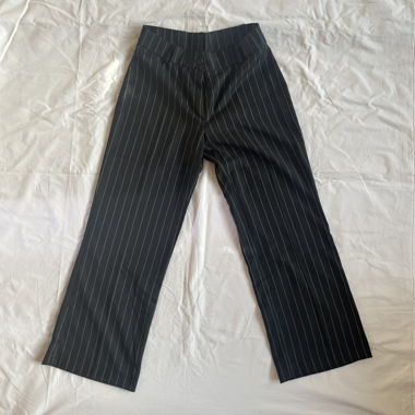 pinstripe suit pants