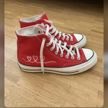 Converse édition limitée « made with ❤️ »