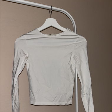 Weisses langarm Tshirt
