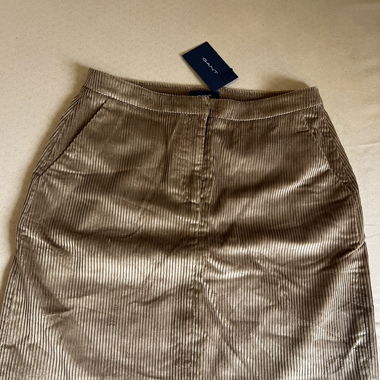Gonna in velluto a coste GANT beige EUR 40