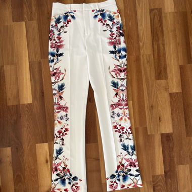 Pantalon imprimé floral Zara Woman