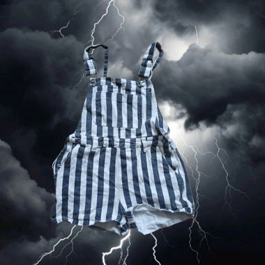 Disturbia Short Overalls
