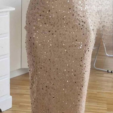 Splendido Abito Sirena con Paillettes Tg. 36-38
