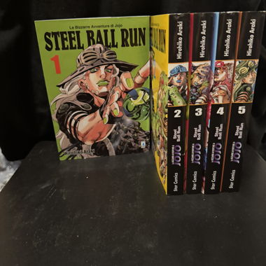Steel Ball Run 1-5 Manga ITA