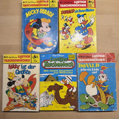 Set di Libri tascabili divertenti Walt Disney