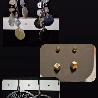 Set di 4 paia di orecchini