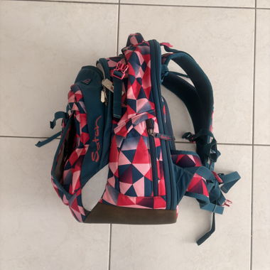 Sac à dos scolaire Satch géométrique