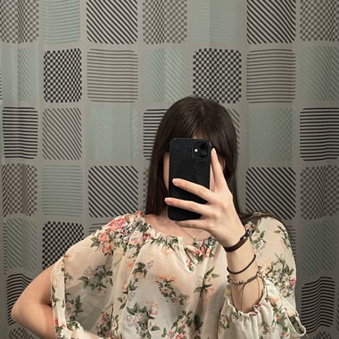 Floral summer top