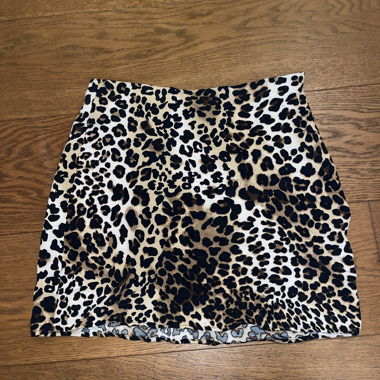 mini gonna stampa leopardata