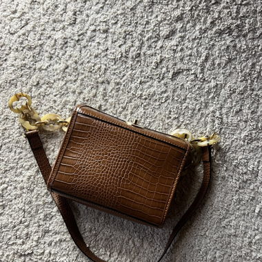 Sac à main brun 