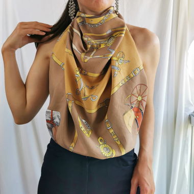 Gucci silk vintage foulard