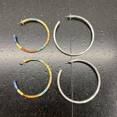 Boucles d'oreilles créoles