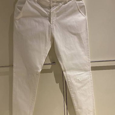 Pantaloni chino bianchi