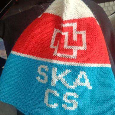 Kappe Credit Suisse aus den 70er Jahren