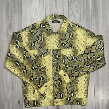 Veste en cuir serpent Jaded London
