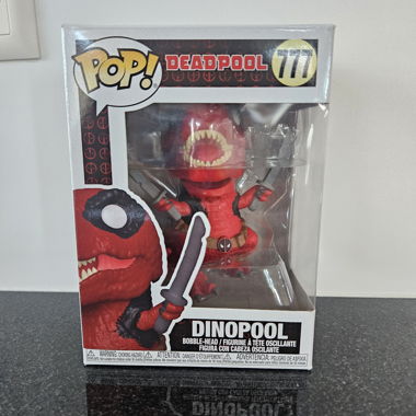 Personaggio Funko Pop Marvel Dinopool 777