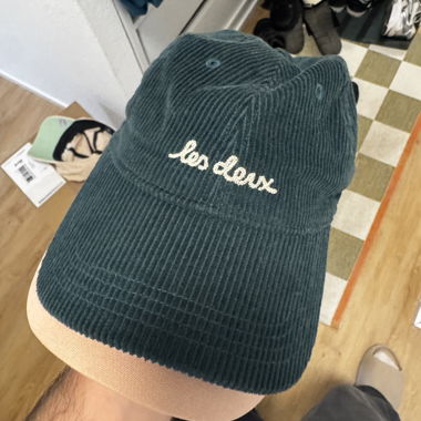 Cappellino in velluto Les Deux
