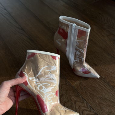 Unique Louboutin boots, size 37