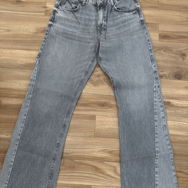 Jeans a zampa Zara neri