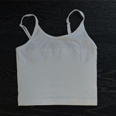 White sports top