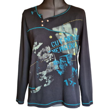 Y2K Grafik Langarmshirt von Bagoraz