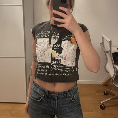 Haut Bershka Jean-Michel Basquiat