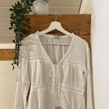 Weisse Bluse