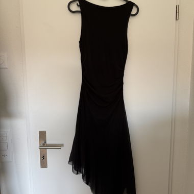 Black Asymmetrical Dress