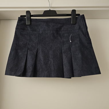Denim Mini Skirt - Size S (36)