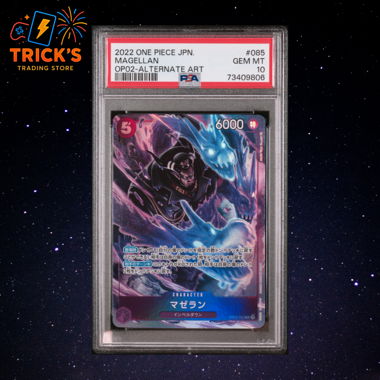 One Piece JPN Magellan OP02-085 PSA 10 