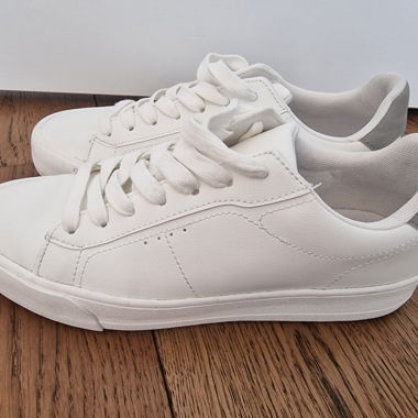 Baskets blanches Pull&bear Gr. 38 comme neuves