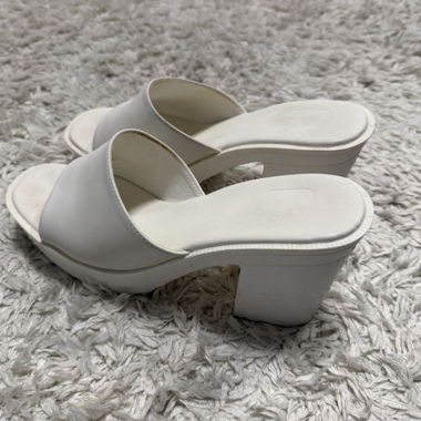White Platform Sandals