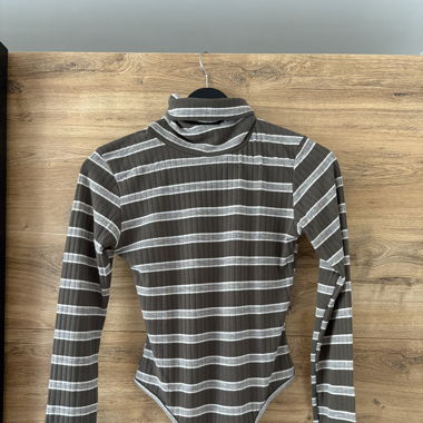 Rollkragen Body Long Sleeve - khaki