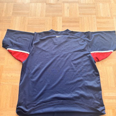 Vintage Nike Sportshirt blau rot Größe L