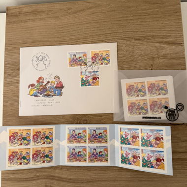 Set di francobolli Pro Juventute