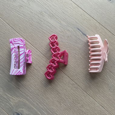 Haarspangen Set rosa