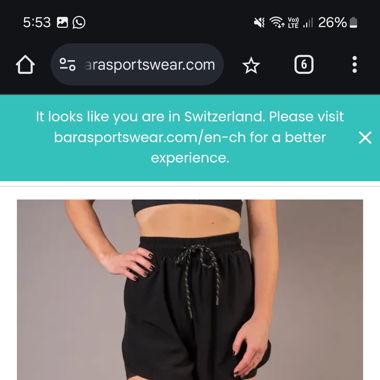 Black Athletic Shorts