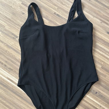 Black one-piece swimsuit from H&M