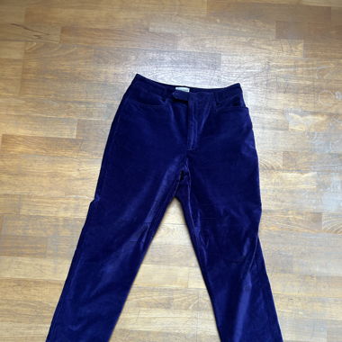 Vintage purple velvet pant